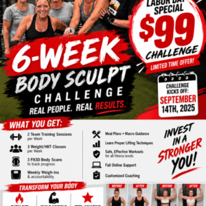 6 Week Body Sculpt Challenge