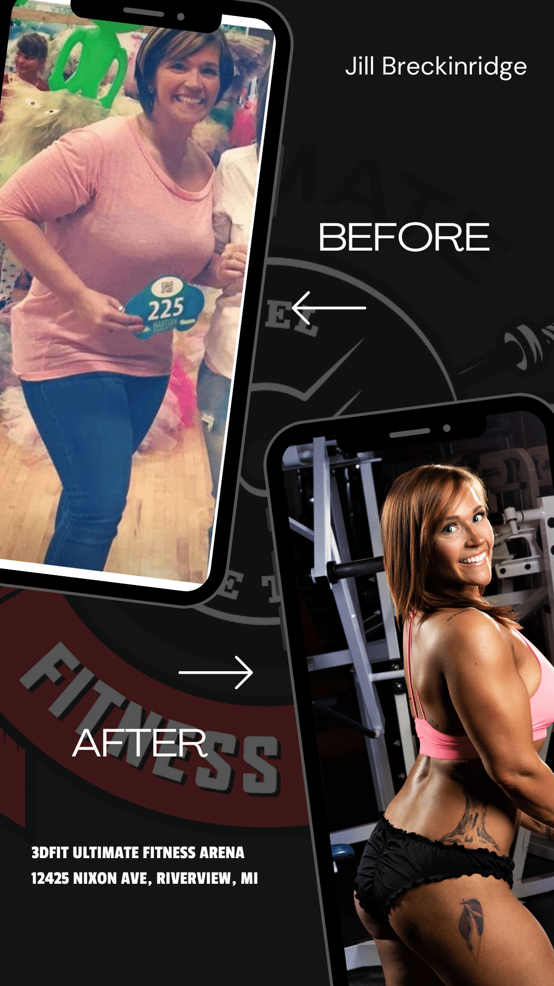 Before and After Image: Body Sculpt - front