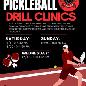 Pickleball drill clinics upcoming dates